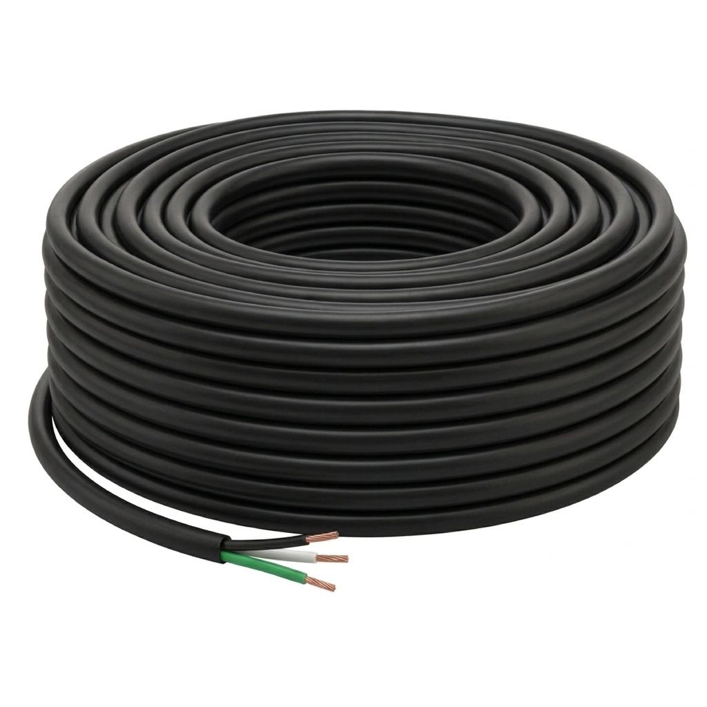 CABLE FLEX. ST 3X Cu AISL PVC 105°C / CUB PVC 75°C 600V